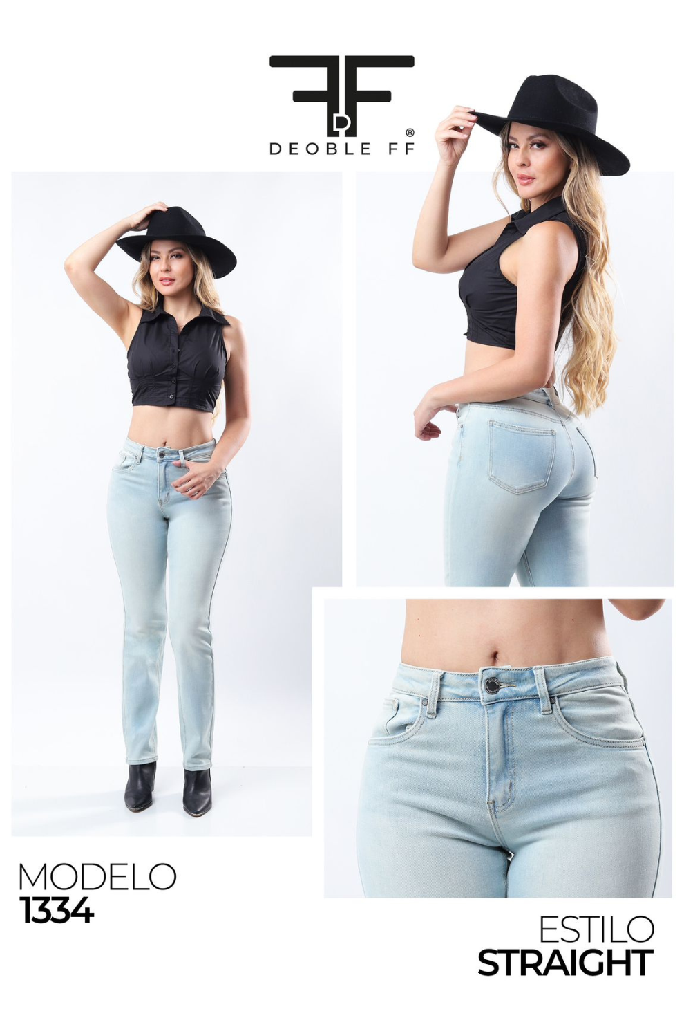 Pantalon DOUBLE FF STRAIGHT